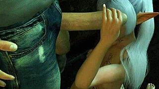 frieren elf in beyond journeys end parody