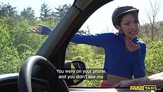 omg, this sexy cyclist got drilled by a huge cock in fake taxi! 🚖