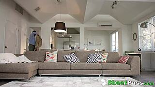 hot ebony babysitter kendall woods bangs client