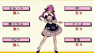 Hololive Poke Dance in Stunning 3D Cartoon Animation