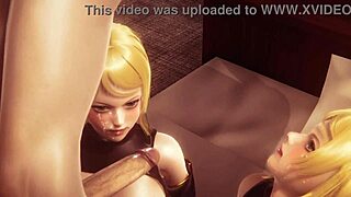 fucked nier automata twins in wild 3d hentai action