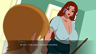 Living with milfs reveals house secrets in anime style!