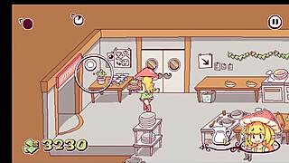 Futanari Cheffe Takes Huge Cock in Tight Ass. Hentai Game Ep 5 Rocks!