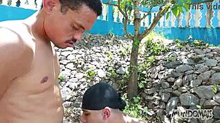 I found my naked ex on the farm, fucked him hard, and left immediately