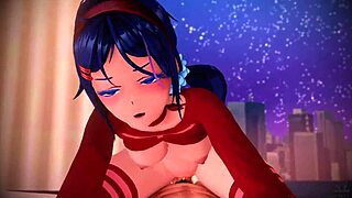 i watch crazy mita sugardust animation with big tits, oral, orgasm, cum, riding, and deepthroat