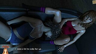 3D Cartoon Girl Gets Her Big Ass Fucked