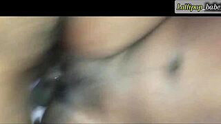 her pussy was on fire from that dirty talk and amateur fun