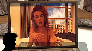 i'm haley in this story, bathing naked and getting hardcore with ebony milf