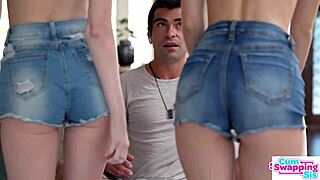 Stepbro's cum fight with Scarlet and Molly 😏