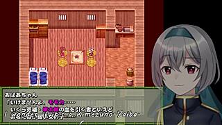 I'm playing Momoka's great adventure, trial version with machine translated subtitles, part 1 3, crossdressing fun.