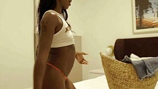 i-i'm lola black, home alone cleanin and feelin horny as hell