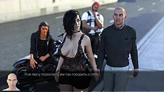 anna's outdoor double fuck