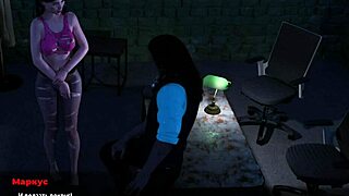 Fashion Business 3D Cartoon Girl Gets on All Fours for Hentai Action.