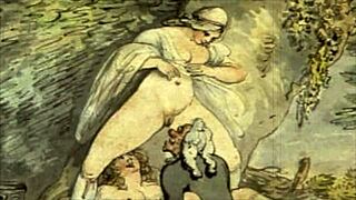 Vintage erotic drawings bring old-school charm to life