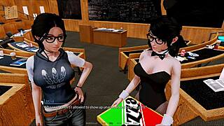 Wow! Harem Hotel 418 with Sexy Curvy 3D Cartoon Babes