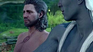 Baldurs Gate 3 Naked Playthrough Gale Romance Gay Sex Scene No Mods