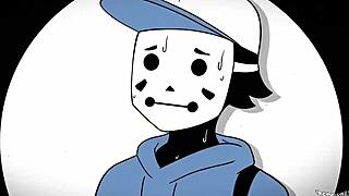 cartoon mime engages in hardcore uncensored hentai sex scenes