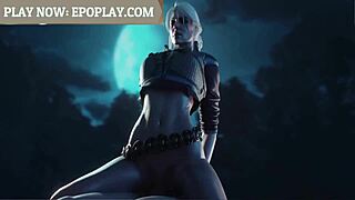 Beautiful animation with great ass and tits