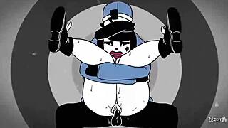 cartoon mime engages in hardcore uncensored hentai sex scenes