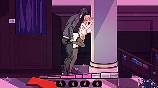 Playing the hentai game with Kamiya Rika