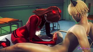 Wow! Is Asuka Femboy Ready to Swallow All That Cum in Sissy Anime Porn?!