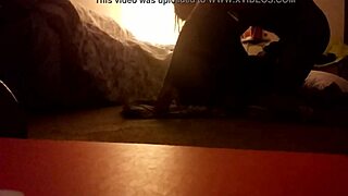 big ass brown chick sucking then getting fucked at home