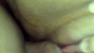 My first video: he wakes me and cums inside my shaved pussy?