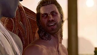 Baldurs Gate 3 Naked Playthrough Gale Romance Gay Sex Scene No Mods