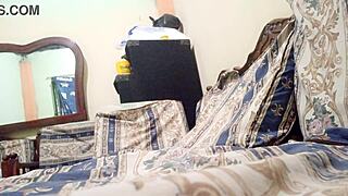 Madrastra Seduces Hijastro Watching Her Rub Clit At Home! Then He Bends Her Over!