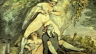 Vintage erotic drawings bring old-school charm to life