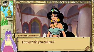 queen trainer part one with princess jasmine