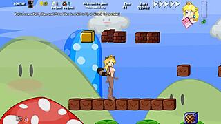 Peach's Untold Tale Begins in World 1-1 With Her Big Tits on Display in Hentai