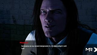 Fashion Business 3D Cartoon Girl Gets on All Fours for Hentai Action.