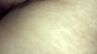 My maid on her period gets a creampie