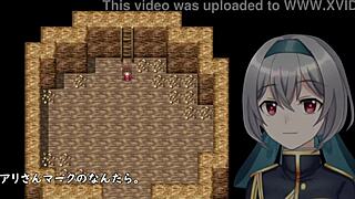 I'm playing Momoka's great adventure, trial version with machine translated subtitles, part 1 3, crossdressing fun.