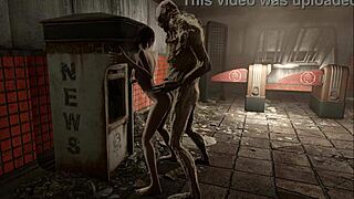 fo4, subway rubble, damn hentai monster got me good...