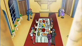 Anime blonde teen getting pussy fucked in missionary