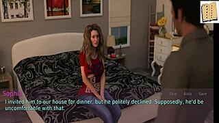 A wife and her stepmother engage in a fun game together