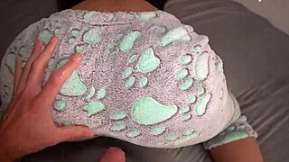 Hermanastra Riding Monster Cock in Bed