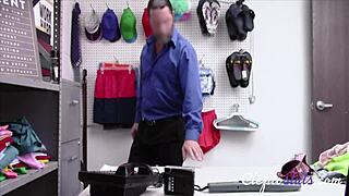 Nicole Nash caught and punished in garage with rough choking.