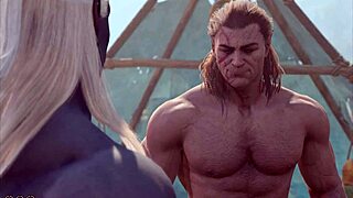 baldurs gate 3 naked playthrough halsin romance gay sex scene no mods