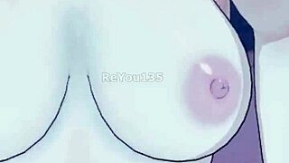 New employee with big tits.