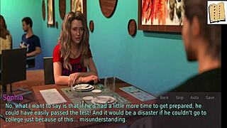 A wife and her stepmother engage in a fun game together