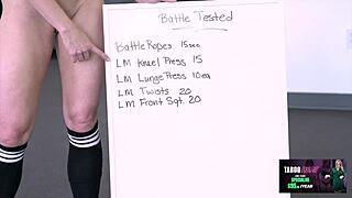 Curious about Cory Chase in a naked, battle-tested workout? Taboo Heat delivers.