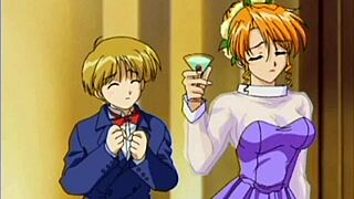 Anime blonde teen getting pussy fucked in missionary