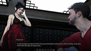 Seven realms ling and leyala massage atlas into threesome