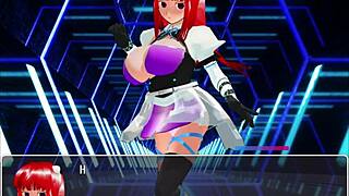 Girl B Hero Battles Monster Lord