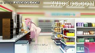 Naked Wandering Female College Student Hazuka Shiina In Game Gallery