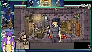 Witch trainer silver part 21 features big tits in anime game