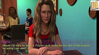 A wife and her stepmother engage in a fun game together